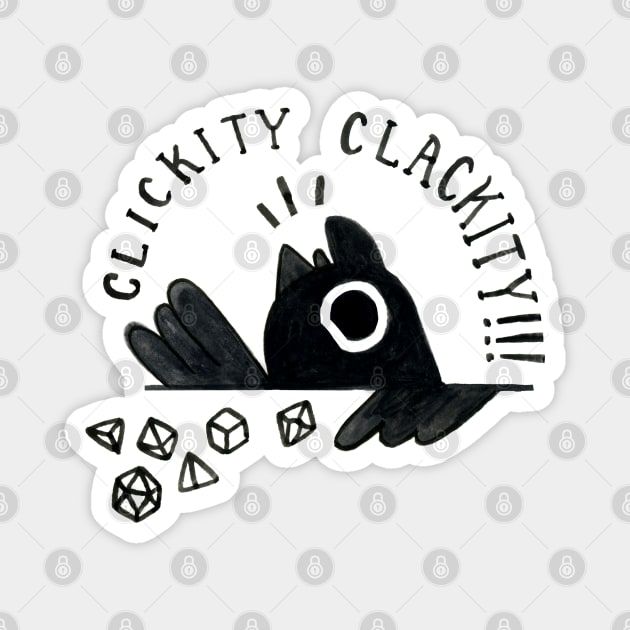 Clickity Clackity Math Rocks Magnet by Book Moth Press