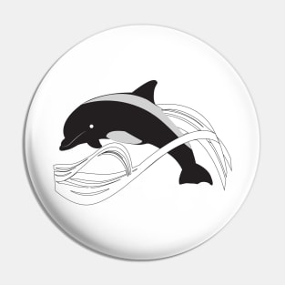 Dolphin Pin