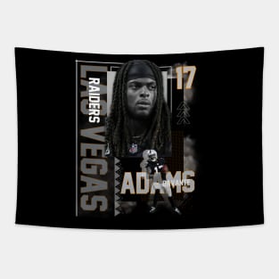 Las Vegas Raiders Davante Adams 17 Tapestry