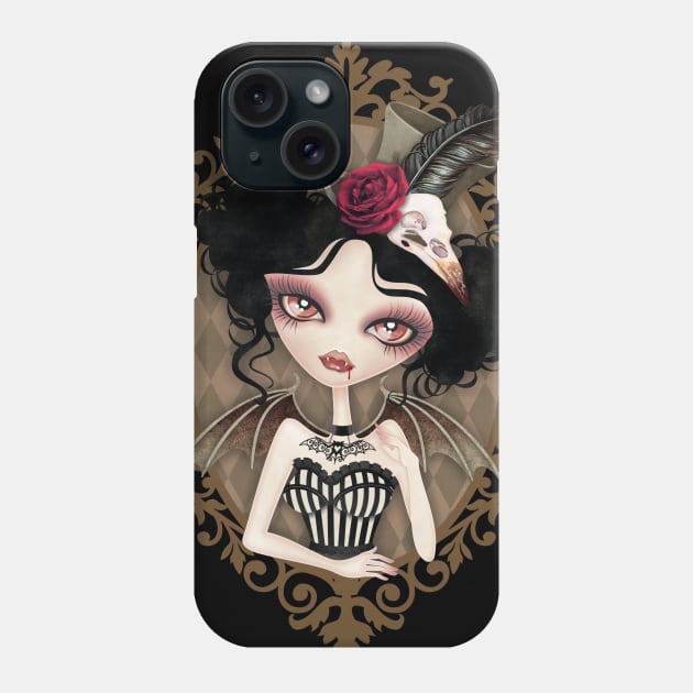 Countess Nocturne Phone Case by sandygrafik