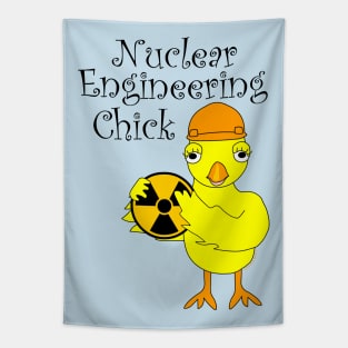 Nuclear Engineering Chick Tapestry