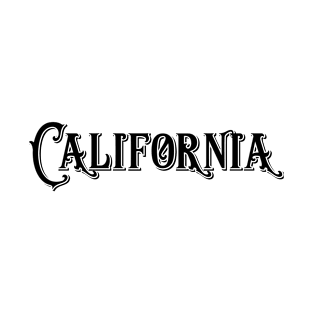 California Vintage Type State T-Shirt