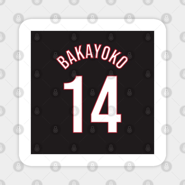 Bakayoko 14 Home Kit - 22/23 Season Magnet by GotchaFace