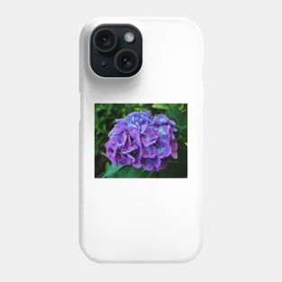 Purple Hydrangea Phone Case