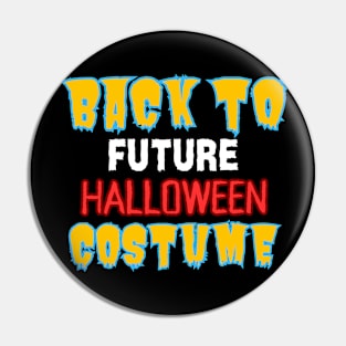 Back to future halloween simple design Pin