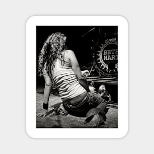 Beth Hart on Stage, Blues Rock, Soul, Beth Hart Print, American Singer Magnet