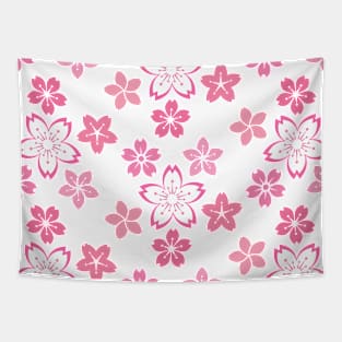 Pink Sakura Flower 1 Tapestry