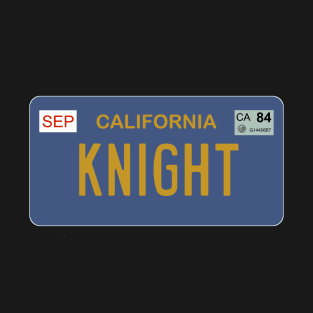 Knight Rider license plate T-Shirt