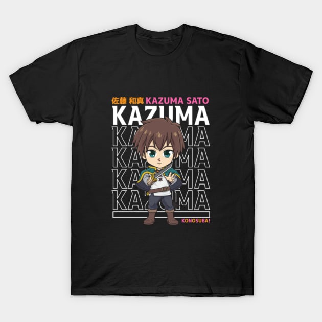 Chibi Isekai Adventurer Kazuma Sato - Konosuba Anime - Magnet