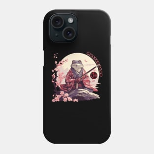 Japanese Master Toad Samurai Warrior - The Zen Frog Phone Case