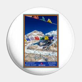 Everest's Nepal Base Camp Pin