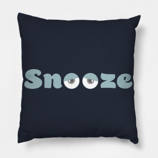 Snooze alarm Pillow