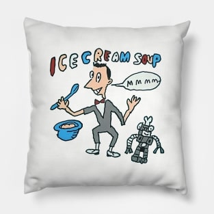Pee-wee Herman's Ice Cream Soup Pillow