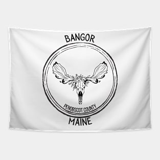 Bangor Maine Moose Tapestry