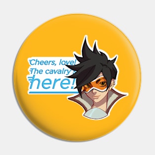 Overwatch Tracer - Cheers love! Pin