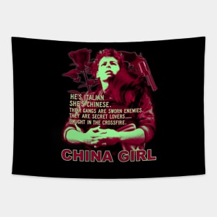 China Girl Tapestry