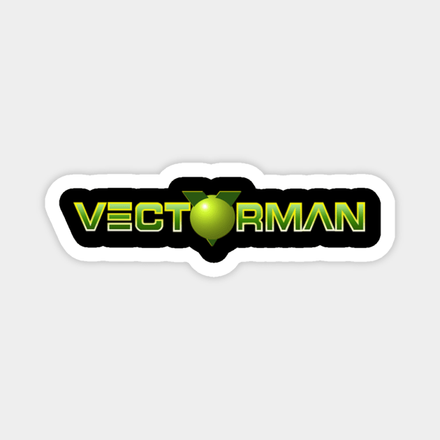 Vectorman Magnet by SNEShirts