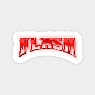 Flash Gordon RED 3D Magnet