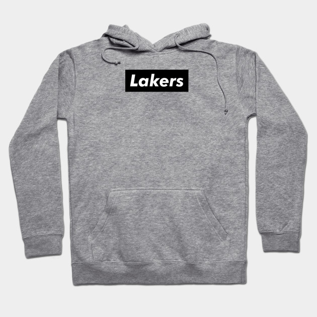 Supreme Lakers Los Angeles Lakers Hoodie Teepublic