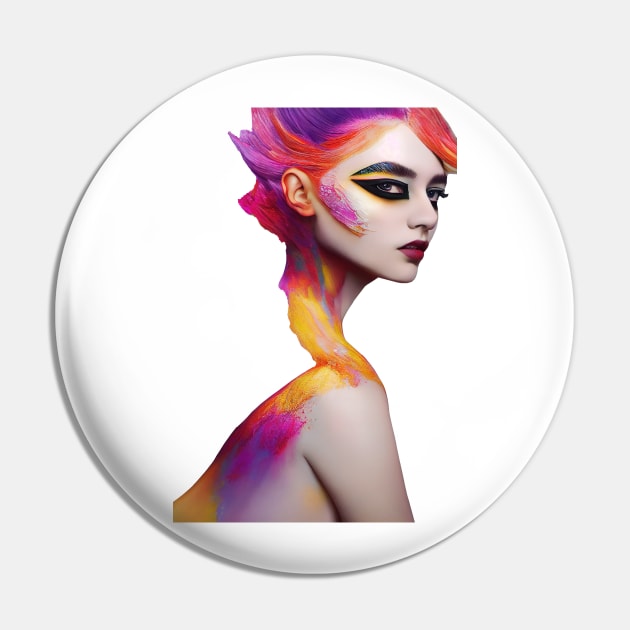 Fashion Art - Avant-garde version 1 Pin by Pugosaurus