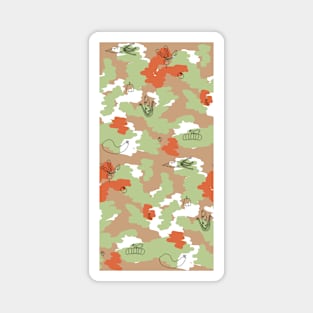 Tactical Gardening - Fall Camo for the Farmer's Market Garden Magnet