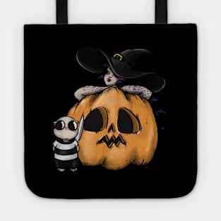 Pumpkin carving Tote