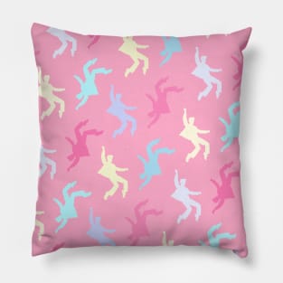 Pastel  Elvises Pattern Pillow