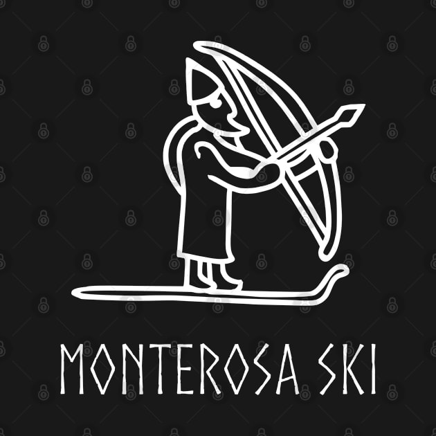 Monterosa Ski Ullr Norse Viking God of Skiing by jutulen