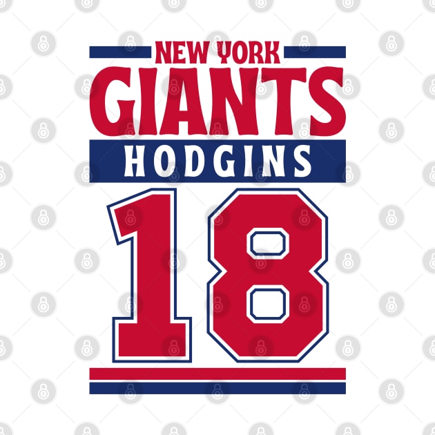 New York Giants Hodgins 18 Edition 3 by Astronaut.co