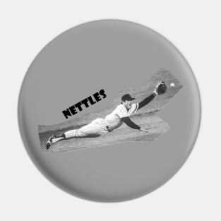 Graig Nettles Tribute Design Pin