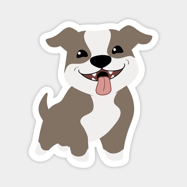 Pitbull Magnet by 0HeBaerArts0