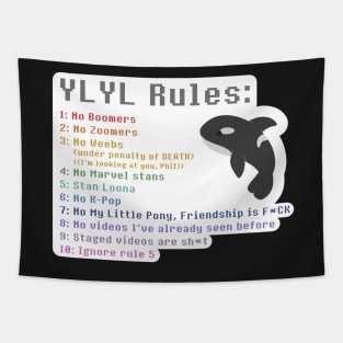 Wilbur Soot YLYL rules Tapestry