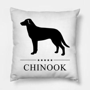 Chinook Black Silhouette Pillow