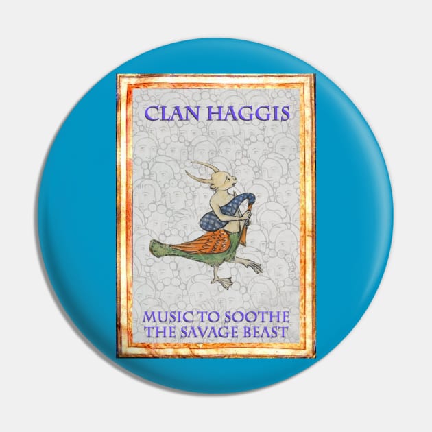 Clan Haggis Beasts Pin by Yellowonder