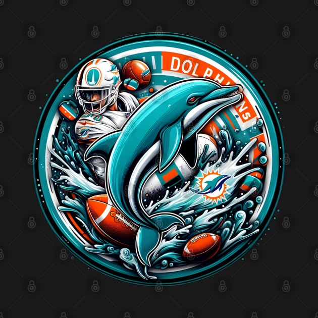 Miami Dolphins Winners Zone by TeeVee