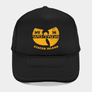 Wu-tang NY 36 Staten Island vinatage Badge Hat