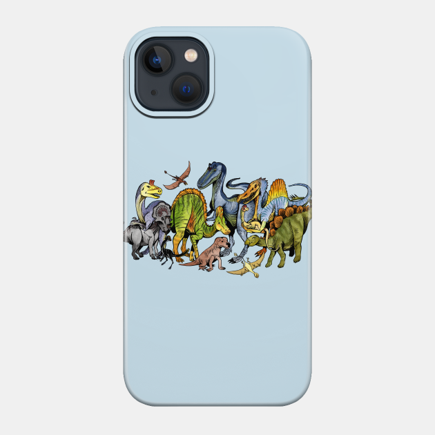 Dinosaur Family - Dinosaurs - Phone Case