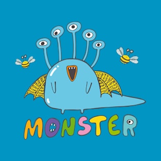 Alfred the Five-eyed Monster T-Shirt