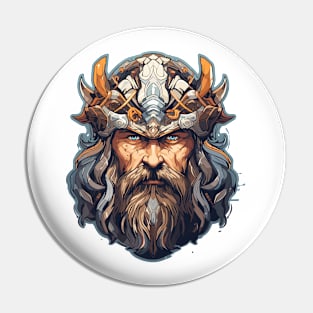 Viking Legend Warrior Survivor Fighter Pin