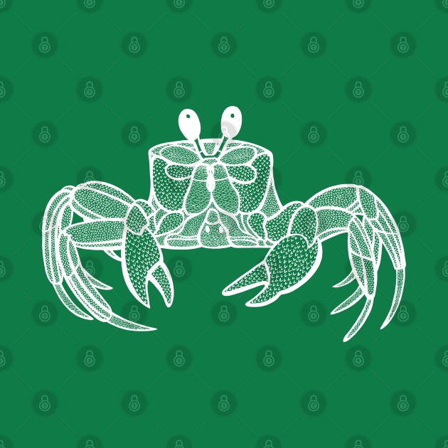 Cute Crab - animal lovers detailed design by Green Paladin