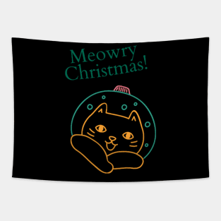 Merry Christmas Tapestry