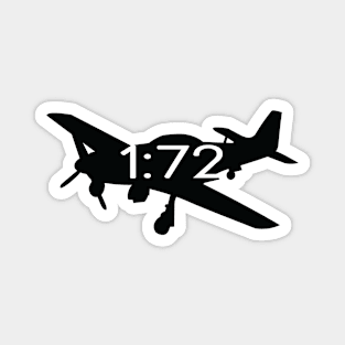 1:72 Plane (light colors) Magnet