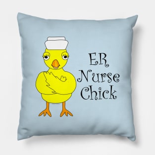 ER Nurse Chick Pillow