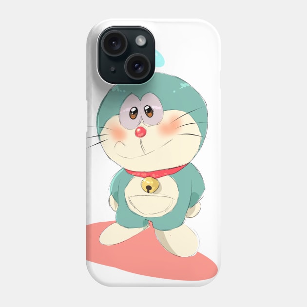 Doraemon Phone Case by The Art of Seda