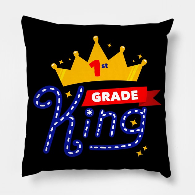 Kids Fashin Grade King Pillow by Creative Has