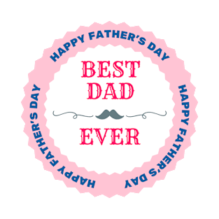 best dad happy fathers day T-Shirt