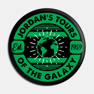 Jordan's Galaxy Tours Pin