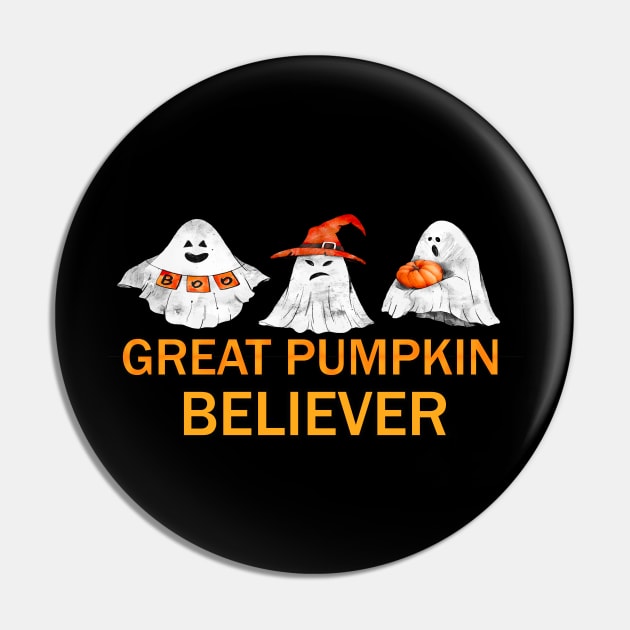 Great Pumpkin Believer Pin by FERRAMZ