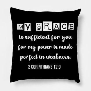 My Grace is Sufficient Pillow