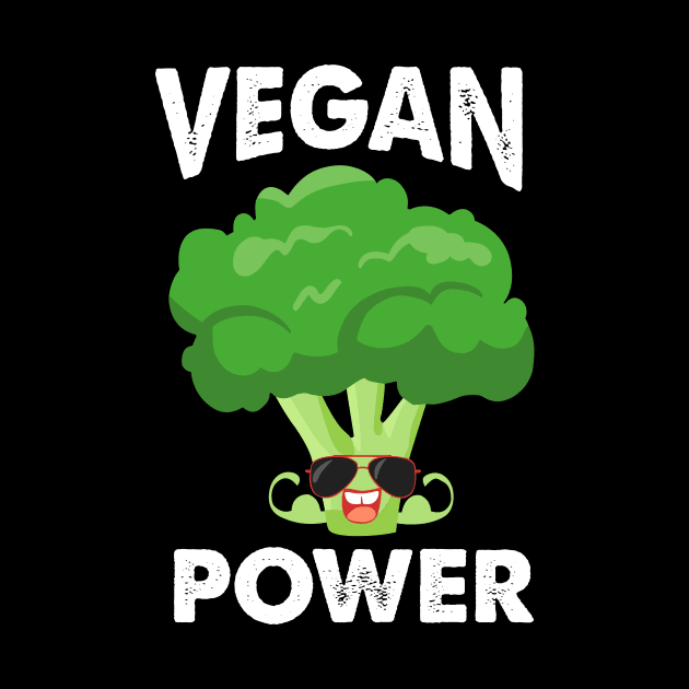 Vegan Power T-Shirt gift by Lomitasu